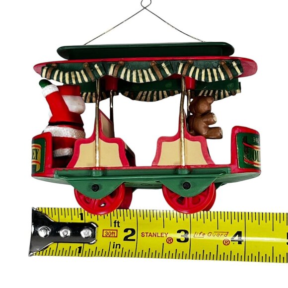 Hallmark Keepsake Ornament Jolly Trolley 1982 Santa Express 1983 Deliveries 1984 - Picture 8 of 16